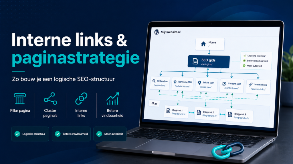 Starten met SEO: Complete Gids voor Ondernemers 3 Interne linkstructuur voor een lokale WordPress-website