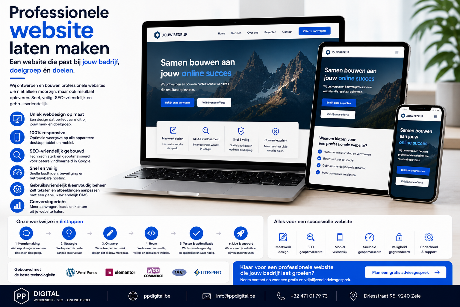 Professionele website laten maken: dit mag je verwachten 1 Professionele website laten maken voor ondernemers die online willen groeien